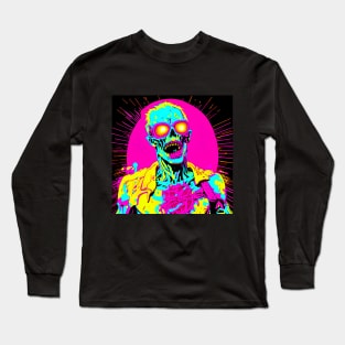 "Vintage Psychedelia: Unique, Colorful, and Mesmerizing Designs" Long Sleeve T-Shirt